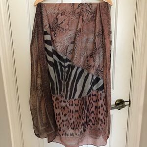 Animal Print Scarf
